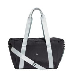 Torba HIIT Gym Duffel. Szare torby sportowe Adidas, bez wzorów, z materiału. Za 449.00 zł.