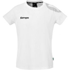 Koszulka damska Kempa Core 26. Białe koszulki sportowe damskie Kempa, bez wzorów, bez ramiączek, do piłki nożnej. Za 152.50 zł.
