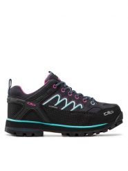 CMP Trekkingi Moon Low Wmn Trekking Shoe Wp 31Q4786 Czarny. Czarne obuwie sportowe damskie CMP, ze skóry, bez zapięcia. Za 299.99 zł.