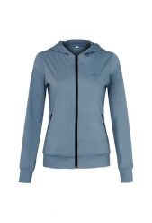 Bluza jeździecka damska hoodie EQUESTRIAN QUEEN River 26SS z kapturem. Czarne bluzy damskie EQUESTRIAN QUEEN, na lato, m, z aplikacjami, z nylonu, z kapturem. Za 330.99 zł.