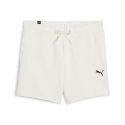 Spodnie Kobieta Puma Better Essentials 5´´ biały. Białe spodnie sportowe damskie Puma, na jesień, l, bez wzorów, z bawełny, na fitness i siłownię. Za 97.05 zł.
