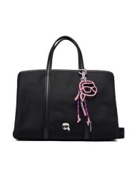 KARL LAGERFELD Torebka A4W30017 Czarny. Czarne torebki klasyczne damskie KARL LAGERFELD, ze skóry, bez dodatków. Za 799.99 zł.