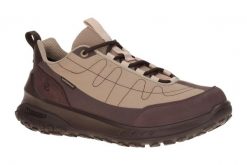 Buty trekkingowe damskie Ecco ULT-TRN WP. Fioletowe obuwie trekkingowe damskie ECCO, z materiału, bez zapięcia. Za 782.00 zł.