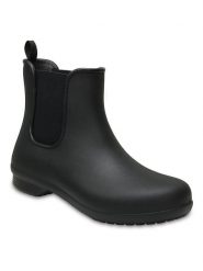 Crocs Sztyblety "Freesail" w kolorze czarnym rozmiar: 33/34. Czarne obuwie sportowe casual damskie Crocs, bez zapięcia. Za 100.04 zł.