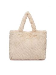 Guess Torebka W6BZ14 W4361 Kremowy. Białe torebki klasyczne damskie Guess, bez dodatków. Za 394.99 zł.