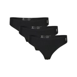 Stringi damskie Hummel MT Breeze (x3). Czarne stringi Hummel, bez wzorów, z dżerseju. Za 126.50 zł.