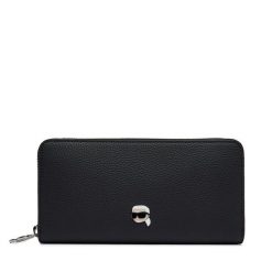 Portfel KARL LAGERFELD. Czarne portfele damskie KARL LAGERFELD, bez wzorów. Za 549.99 zł.