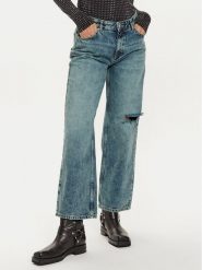 ONLY Jeansy 15329945 Niebieski Wide Leg. Niebieskie jeansy damskie Only. Za 199.99 zł.