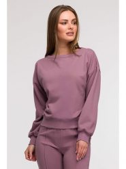 Be Wear Bluza w kolorze fioletowym rozmiar: M. Różowe bluzy damskie Be Wear, m, bez wzorów, bez kaptura. Za 184.46 zł.