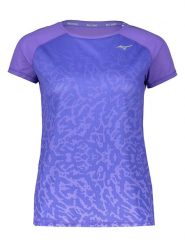 Mizuno Koszulka sportowa "Aero" w kolorze fioletowym rozmiar: S. Różowe koszulki sportowe damskie Mizuno, s, bez wzorów, bez ramiączek, outdoorowe. Za 87.81 zł.