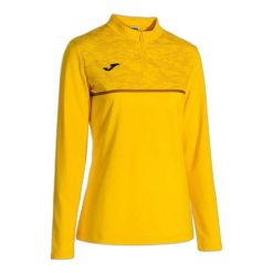 Damska bluza rozpinana do połowy Joma Record III. Żółte bluzy damskie Joma, l, bez wzorów, z gumy, bez kaptura. Za 286.00 zł.