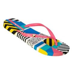 Japonki damskie plażowe do rekreacji Ipanema I love Design. Klapki damskie Ipanema, bez wzorów, z gumy, bez obcasa, bez zapięcia. Za 151.20 zł.