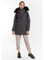 Northwood Parka "Liz" w kolorze antracytowym rozmiar: M. Czarne parki damskie Northwood, m, bez kaptura. Za 239.99 zł.