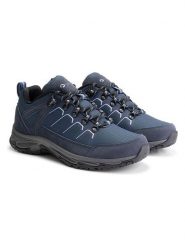 TRAVELIN' Skórzane buty turystyczne "Lonstrop" w kolorze granatowym rozmiar: 38. Niebieskie obuwie trekkingowe damskie Travelin', bez zapięcia. Za 319.88 zł.