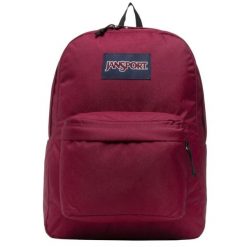 Plecak sportowo-turystyczny dla dorosłych Superbreak Backpack 26 L. Czerwone plecaki Jansport, bez wzorów. Za 139.99 zł.