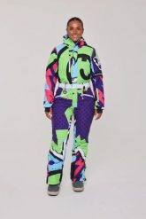 Kombinezon narciarski Fresh Prince X Women's Shaped. Brązowe kombinezony damskie OOSC, na zimę, s, bez wzorów, z polaru, bez kołnierzyka, bez ramiączek. Za 1,710.99 zł.