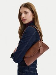 HUGO Torebka 50562952 Brązowy. Brązowe torebki klasyczne damskie Hugo, ze skóry, bez dodatków. Za 381.99 zł.