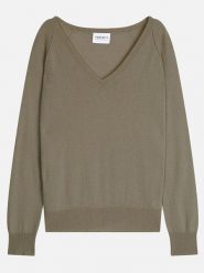 Perfect Cashmere Kaszmirowy sweter "Penelope" w kolorze khaki rozmiar: M. Brązowe swetry klasyczne damskie Perfect Cashmere, m, z kaszmiru, bez kołnierzyka. Za 347.99 zł.