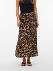 Vero Moda Spódnica w kolorze brązowo-jasnobrązowym rozmiar: S. Brązowe spódnice damskie Vero Moda, s, bez wzorów, maxi. Za 98.95 zł.
