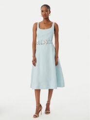 Marciano Guess Sukienka codzienna G6GK33 W1877 Turkusowy Regular Fit. Niebieskie sukienki damskie Marciano Guess, z aplikacjami, z lyocellu, bez ramiączek. Za 1,219.00 zł.