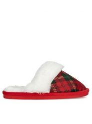 Home & Relax Kapcie BE-CRS01 Czerwony. Czerwone kapcie damskie Home & Relax, z materiału. Za 69.99 zł.