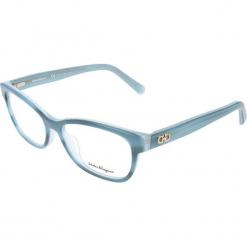 Oprawki "SF2788 33440" w kolorze niebieskim. Niebieskie okulary przeciwsłoneczne damskie Carrera, Ferragamo. W wyprzedaży za 249.95 zł.