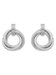 Luxenter Srebrne kolczyki-wkrętki rozmiar: onesize. Szare kolczyki damskie Luxenter, srebrne. Za 173.99 zł.