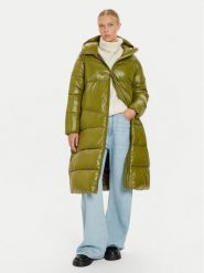 Save The Duck Płaszcz zimowy D41864W LUCK19 Zielony Loose Fit. Zielone kurtki damskie Save the duck, na zimę, bez wzorów, z syntetyku, bez kaptura. Za 1,419.00 zł.