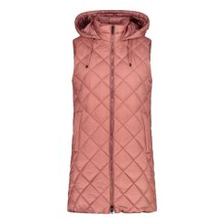 Damska kurtka bez rękawów CMP. Czerwone kurtki sportowe damskie CMP, bez wzorów, bez kaptura. W wyprzedaży za 514.40 zł.