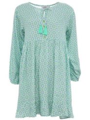 Zwillingsherz Sukienka "Rosalind" w kolorze zielonym rozmiar: L/XL. Zielone sukienki damskie Zwillingsherz, bez wzorów, z wiskozy, bez ramiączek. Za 136.45 zł.