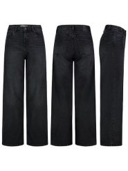Sublevel Dżinsy - Comfort fit - w kolorze granatowym rozmiar: L. Niebieskie jeansy damskie Sublevel, z podwyższonym stanem. Za 180.49 zł.