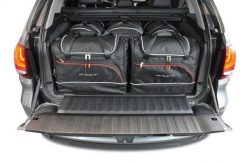 Torby Do Bagażnika Bmw X5 2013-2018 5Szt Kjust. Czarne torby podróżne KJUST, bez wzorów, z kauczuku. Za 1,593.00 zł.