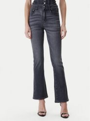 Guess Jeansy W6RA3I D6921 Szary Wide Leg. Szare jeansy damskie Guess. Za 619.99 zł.