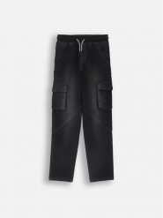 Coccodrillo Jeansy ZC4123501JCB Czarny Slim Fit. Czarne jeansy chłopięce COCCODRILLO, z bawełny. Za 69.90 zł.