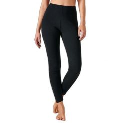 Rajstopy damskie Damart Richelieu Thermolactyl. Czarne rajstopy DAMART, bez wzorów. Za 196.50 zł.