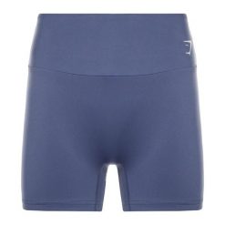 Spodenki treningowe damskie Gymshark Training Short Shorts. Niebieskie obuwie sportowe damskie Gymshark, bez zapięcia, na fitness i siłownię. Za 75.99 zł.