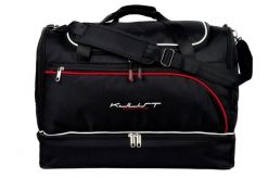 Torba sportowa KJUST SP55WS (58L). Czarne torby sportowe KJUST, bez wzorów, z materiału. Za 237.00 zł.