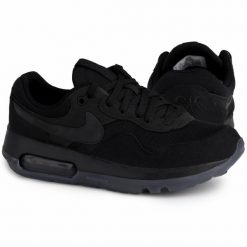 Buty do chodzenia sneakersy sportowe Nike AIR MAX MOTIF BLACK. Czarne obuwie sportowe casual damskie Nike, trekkingowe, nike air max. W wyprzedaży za 364.65 zł.