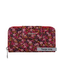 Czerwony portfel damski z grawerem BajuBaj PD2006Cs82 RFIDPS. Czerwone portfele damskie bez wzorów, ze skóry. Za 180.50 zł.