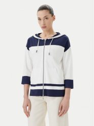 Olsen Bluza 11004584 Biały Regular Fit. Białe bluzy damskie Olsen, bez wzorów, z syntetyku, bez kaptura. Za 399.99 zł.