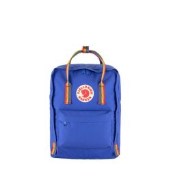Plecak miejski Fjallraven Kanken Rainbow - cobalt blue. Niebieskie plecaki Fjällräven, bez wzorów. Za 329.99 zł.