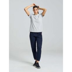 Koszulka Slam Deck Ws Damskie. Szare koszulki damskie SLAM, s, bez wzorów, bez kołnierzyka, bez ramiączek. Za 151.75 zł.