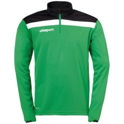 Bluza rozpinana z zamkiem 1/4 Uhlsport Offense 23. Czarne bluzy damskie Uhlsport, bez wzorów, bez kaptura. W wyprzedaży za 110.75 zł.