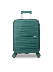 Semi Line Walizka kabinowa T5910-2 Zielony. Zielone walizki Semi-line, bez wzorów. Za 159.99 zł.