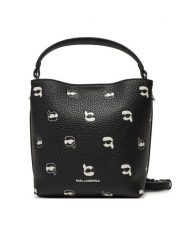 KARL LAGERFELD Torebka A2W30205 Czarny. Czarne torebki klasyczne damskie KARL LAGERFELD, ze skóry, bez dodatków. Za 619.99 zł.