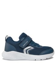 Geox Sneakersy J Sprintye Boy J36GBA 01454 C4002 S Granatowy. Niebieskie buty sportowe chłopięce Geox, ze skóry, bez zapięcia. Za 169.99 zł.