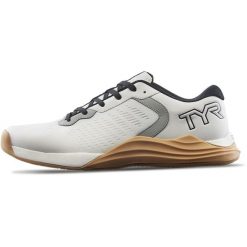 Buty treningowe dla dorosłych TYR TRAINER CXT-39. Szare obuwie sportowe damskie TYR, bez zapięcia, do biegania. W wyprzedaży za 524.99 zł.