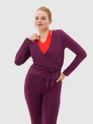 Les Lunes Koszulka sportowa "Luna Active" w kolorze fioletowym rozmiar: XXS. Różowe koszulki sportowe damskie Les Lunes, xxs, bez wzorów, bez ramiączek, outdoorowe. Za 165.99 zł.