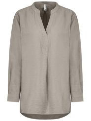 Eight2Nine Bluzka w kolorze beżowym rozmiar: S. Brązowe bluzki damskie Eight2Nine, s, bez wzorów, bez kołnierzyka, bez ramiączek. Za 78.28 zł.