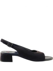 Högl Skórzane sandały "Elsa" w kolorze granatowym rozmiar: 40. Niebieskie sandały damskie Högl, bez wzorów, ze skóry, z otwartym noskiem, bez obcasa, na koturnie, bez zapięcia. Za 240.99 zł.